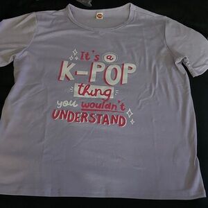 K-Pop Kids T-Shirt - Purple